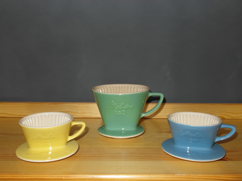farbige keramik Melitta-Kaffeefilter
